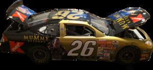 Jimmy Spencer #26 Kmart The Mummy Returns 1/24 Diecast Team Caliber Loose